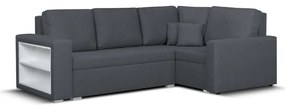 Rozkládací rohová sedací souprava MODO4 Šedá