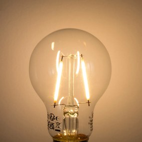 Sada 5 LED žiaroviek E27 A60 so súmrakovým senzorom 2,5 W 250 lm 2200 K