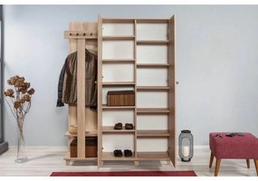 Vešiak so skriňou Garmanto Tree Sonoma Oak Double