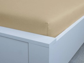 XPOSE® Jersey plachta Exclusive - béžová 90x200 cm