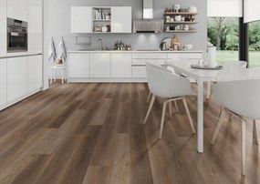Oneflor, Vinylová podlaha lepená ECO 55 051 Walnut Natural, 1219,2 x 184,1 mm