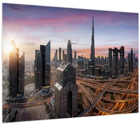 Obraz - Panorama Dubaja (70x50 cm)