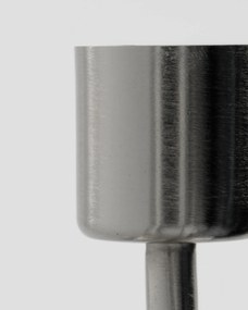 House Doctor Kovový svietnik Anit Silver 7 cm