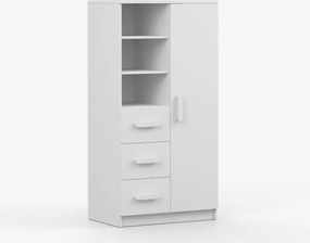 Regál SMYK - biely (viac variant)