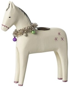 Maileg Drevený svietnik Horse Large