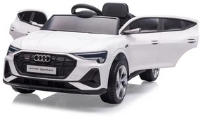 Elektrické autíčko Audi E-Tron Sportback biele