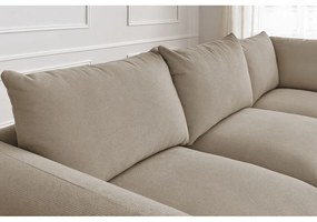 Béžová rohová pohovka Ernest – Bobochic Paris