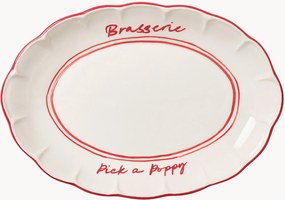 Ručne maľovaný servírovací tanier Bistro