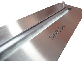 InFire - Vstavaný BIO krb 79x55 cm 3kW čierna