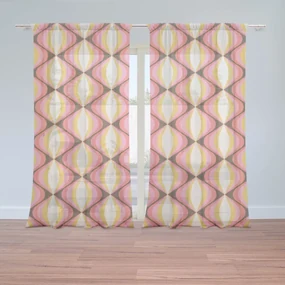 Sablio Záclony Kaleidoskop spomienok: 2ks 150x250cm