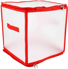 Vianočný úložný box na banky, gule a vianočné ozdoby, na 64 kusov
