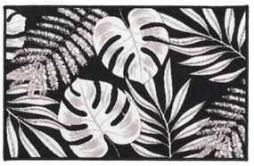 Čierny prateľný koberec 50x80 cm Amber – douceur d'intérieur