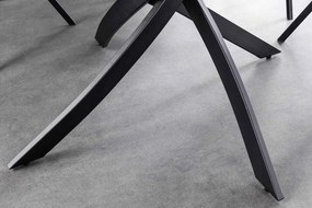 Okrúhly jedálenský keramický stôl Halia 120 cm biely