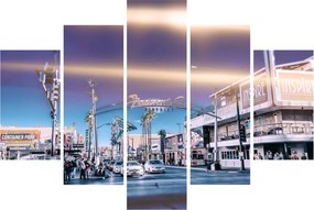 Obraz ulice v Las Vegas (150x105 cm)