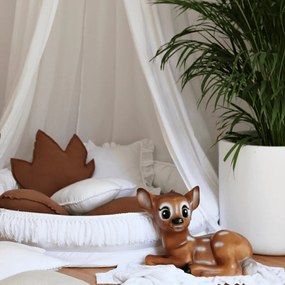 Hniezdo pre deti Boho so strapcami biela