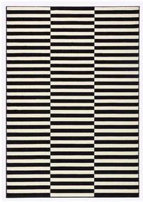 Čierno-biely koberec Hanse Home Gloria Panel, 160 x 230 cm