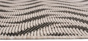 Behúň Floorlux 20586 strieborný / čierny