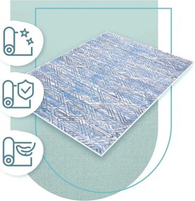 Koberec Agnella Soft Hornoya sivý