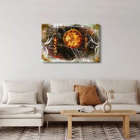 Obraz starovekej dobovej maľby (90x60 cm)