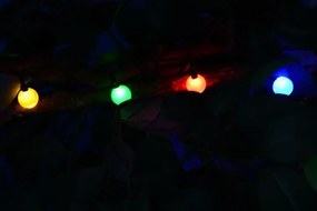 Garthen 36746 Solárna svetelná reťaz 20 LED farebná - blikajúce funkcie
