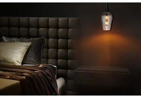 Globo 15552H3 - Luster na lanku LAVUS 1xE27/60W/230V pr. 18 cm čierna