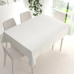 Biante Teflónový obdĺžnikový obrus TF-010 Ornamenty - smotanový 50x100 cm