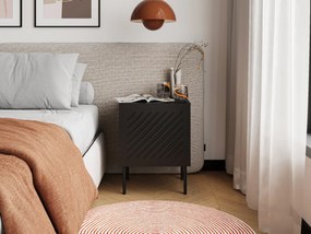 Cama Nočný stolík Siena (2 ks) - čierna