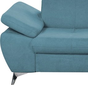 Dvojsedák Gisele, modrá látka