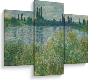 Obraz - Claude Monet, Banks of the Seine, reprodukcia (90x60 cm)