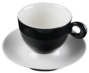Podšálka na kávu/čaj čierna 15 cm - RGB - 451611