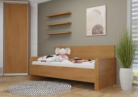 Wood Service  Jednolôžko Žanetka R bez úložného priestoru 80 x 200