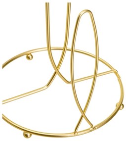 Kovový stojan na papierové utierky v zlatej farbe ø 16 cm – Casa Selección