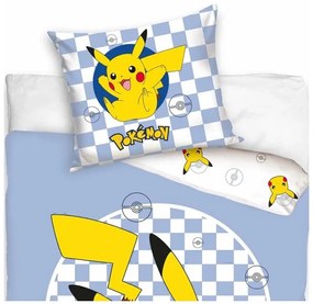 Detské obliečky Pokémon Jedinečný Pikachu 140x200/70x90 cm
