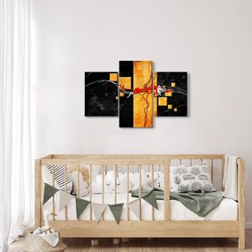 Abstraktný obraz - Tanečnice (90x60 cm)
