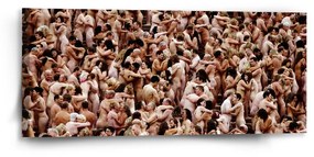 Sablio Obraz Nahí ľudia - 110x50 cm