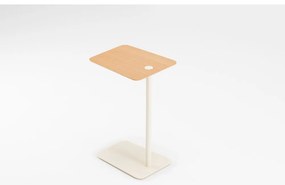 Kovový odkladací stolík 42x34.6 cm Loop - Gazzda