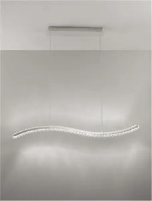 Krištáľový luster Aurelia 100 Chrome
