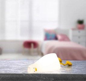 Biele detské nočné svietidlo Lesley – Fischer &amp; Honsel