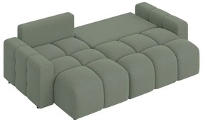 Svetlozelená rozkladacia rohová pohovka (variabilná) Luki – Ropez