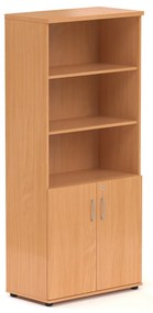 Vysoká skriňa Visio 80 x 38,5 x 183,5 cm, buk