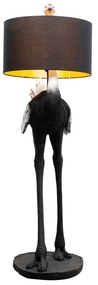 Animal Ostrich stojacia lampa čierna 147 cm