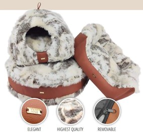 Chlpatý pelech pre psa Poli M/L/XL