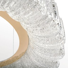 Toolight Toolight, LED stropné svietidlo 40cm, 24W, 4000K, 2500lm, MS018-CP, ružové zlato, OSW-09630