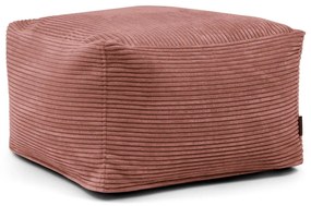 Menčestrový sedací vak v tehlovej farbe Softbox MooG – SLOWDOWN