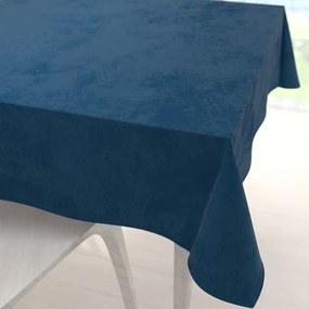 Biante Zamatový štvorcový obrus Velvet Prémium SVP-001 Petrolejovo modrý 100x100 cm