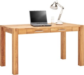 XXXLutz PÍSACÍ STÔL, divoký dub, 140/70/76 cm Linea Natura - Kancelárske stoly - 002748003701
