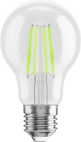 Mexen Vintis, LED filamentová žiarovka E27, A60, 4 W, zelená, číra, L150-E27-04XX-46