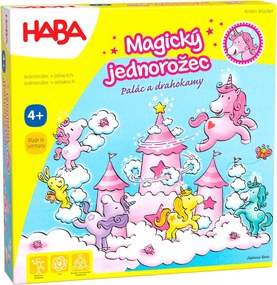 Haba Spoločenská hra pre deti Magický jednorožec Palác a drahokamy SK CZ verzia od 4 rokov