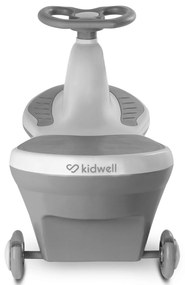 Kidwell ROLLO šedé balančné odrážadlo s LED kolieskami, nosnosť 100 kg
