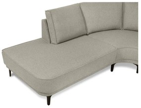 Svetlosivá rohová pohovka (ľavý roh) Copenhagen – Scandic